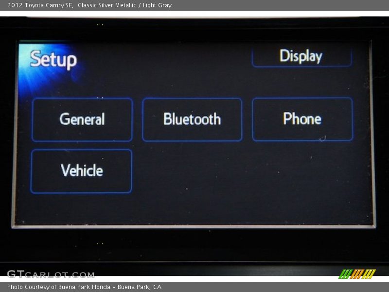 Classic Silver Metallic / Light Gray 2012 Toyota Camry SE