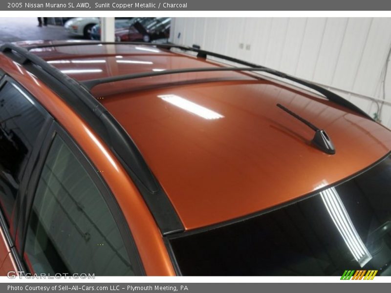 Sunlit Copper Metallic / Charcoal 2005 Nissan Murano SL AWD
