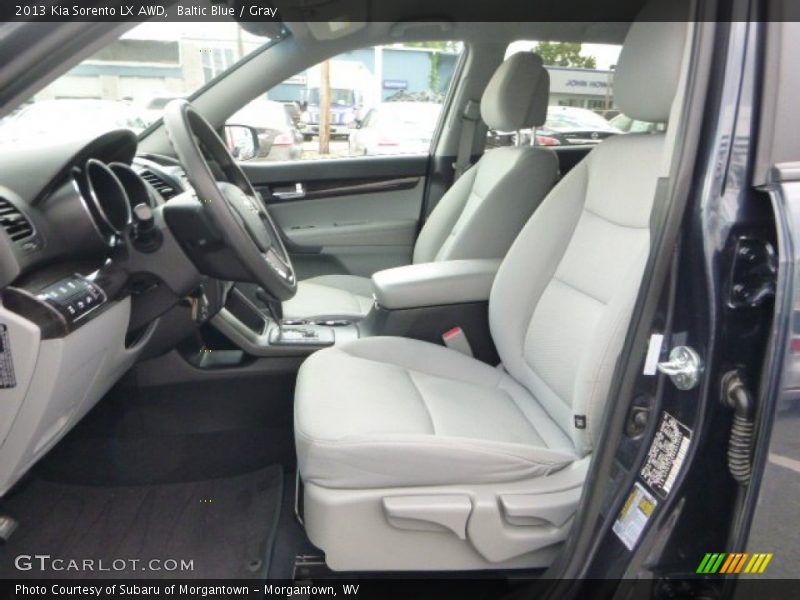 Baltic Blue / Gray 2013 Kia Sorento LX AWD