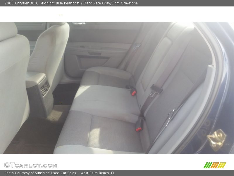 Midnight Blue Pearlcoat / Dark Slate Gray/Light Graystone 2005 Chrysler 300