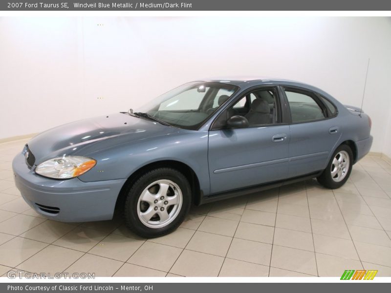 Windveil Blue Metallic / Medium/Dark Flint 2007 Ford Taurus SE