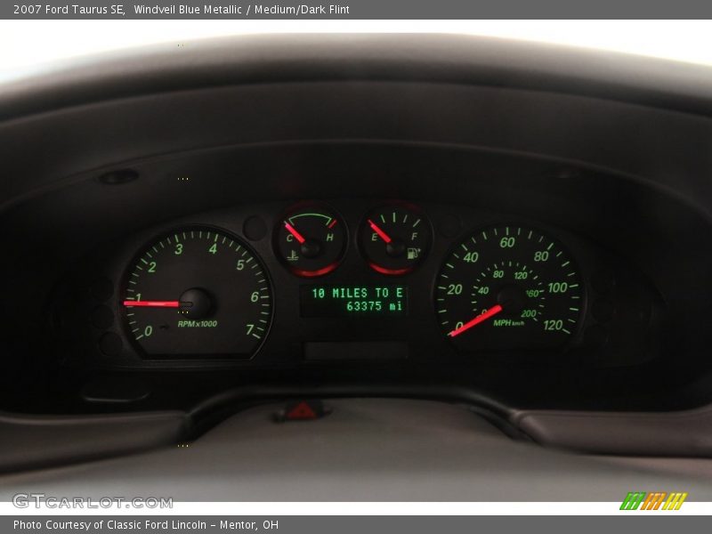 Windveil Blue Metallic / Medium/Dark Flint 2007 Ford Taurus SE
