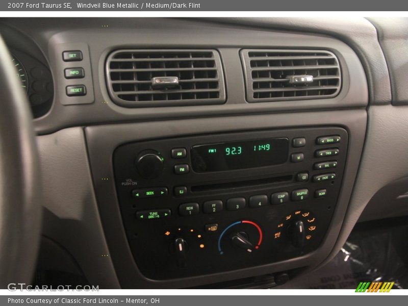 Windveil Blue Metallic / Medium/Dark Flint 2007 Ford Taurus SE