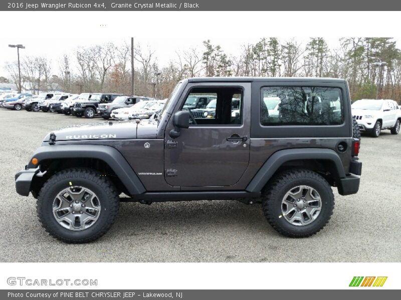  2016 Wrangler Rubicon 4x4 Granite Crystal Metallic