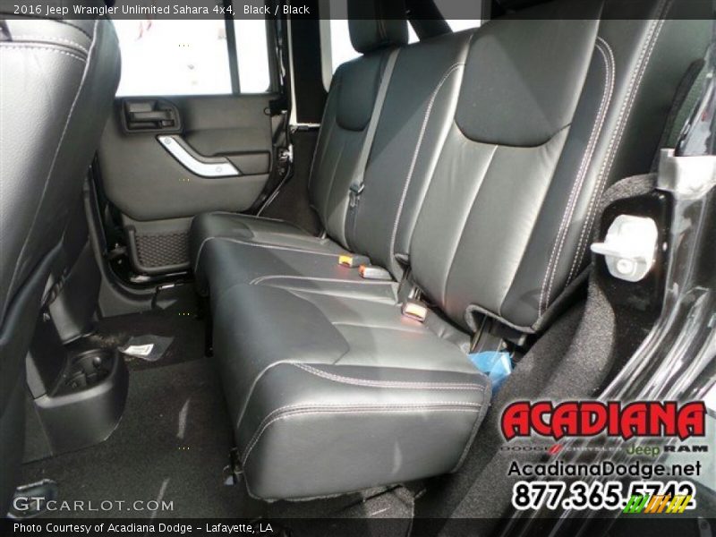Black / Black 2016 Jeep Wrangler Unlimited Sahara 4x4
