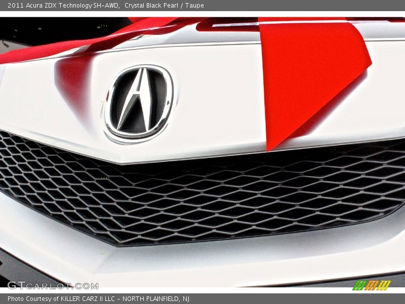 Crystal Black Pearl / Taupe 2011 Acura ZDX Technology SH-AWD