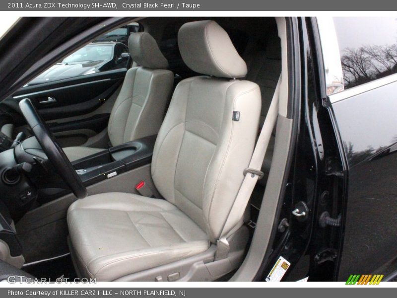 Crystal Black Pearl / Taupe 2011 Acura ZDX Technology SH-AWD