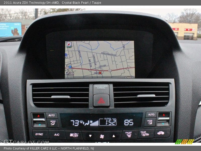Crystal Black Pearl / Taupe 2011 Acura ZDX Technology SH-AWD