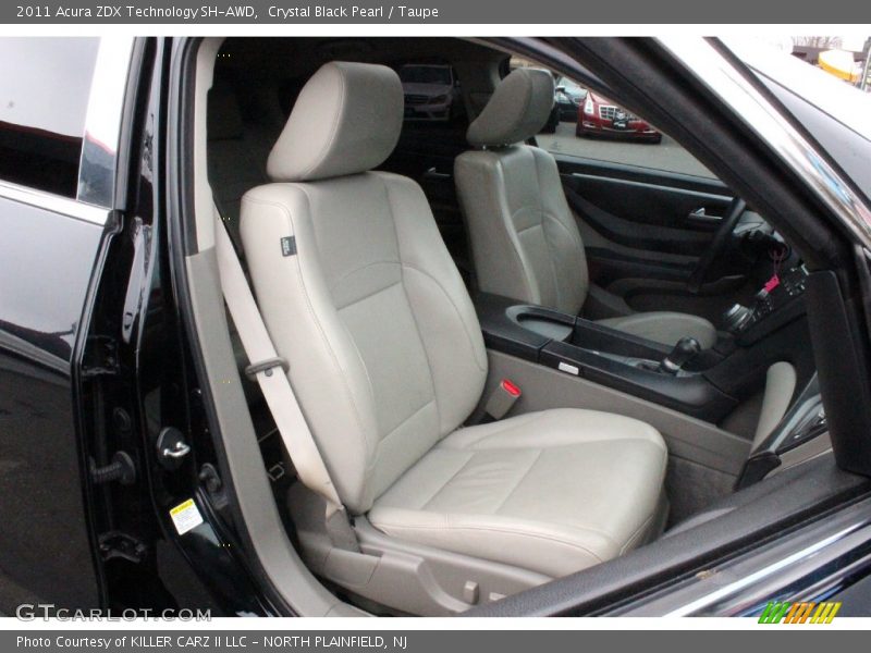 Crystal Black Pearl / Taupe 2011 Acura ZDX Technology SH-AWD