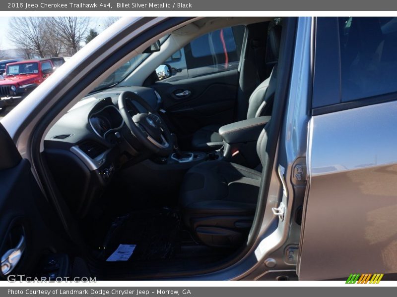 Billet Silver Metallic / Black 2016 Jeep Cherokee Trailhawk 4x4