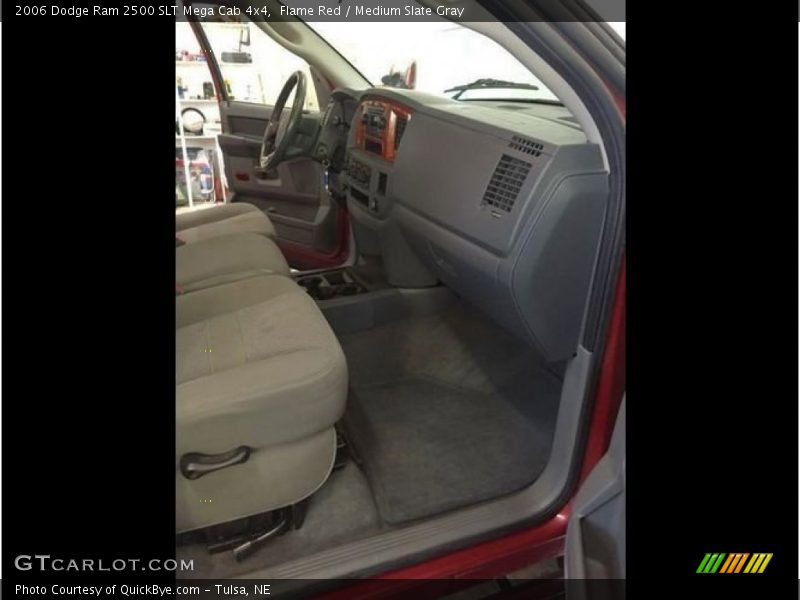 Flame Red / Medium Slate Gray 2006 Dodge Ram 2500 SLT Mega Cab 4x4