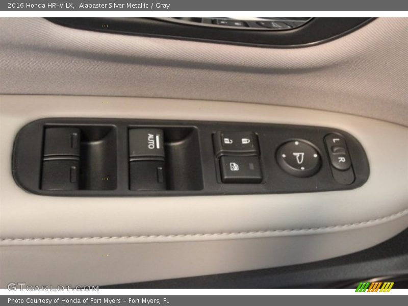 Alabaster Silver Metallic / Gray 2016 Honda HR-V LX