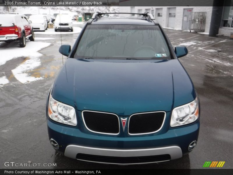 Crystal Lake Metallic / Ebony Black 2006 Pontiac Torrent