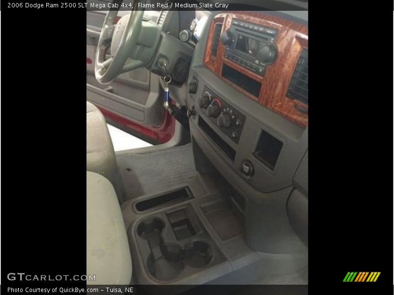 Flame Red / Medium Slate Gray 2006 Dodge Ram 2500 SLT Mega Cab 4x4