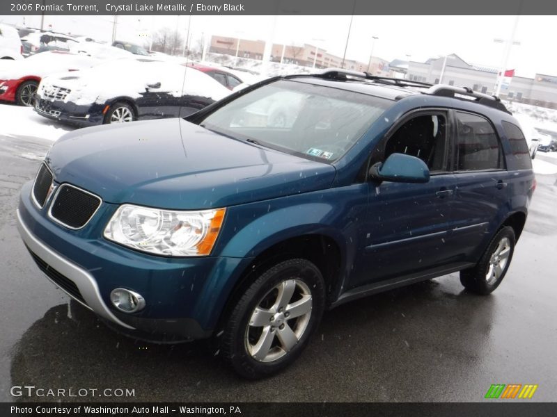 Crystal Lake Metallic / Ebony Black 2006 Pontiac Torrent