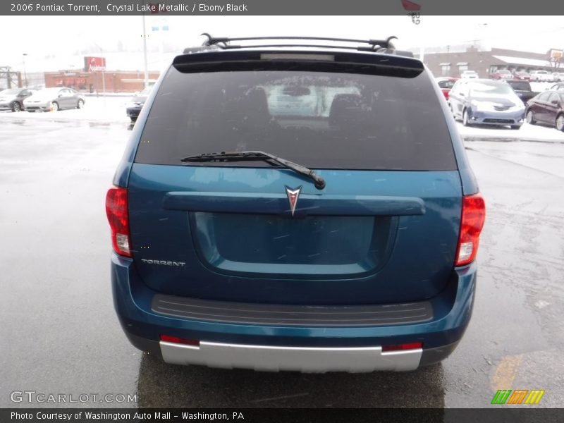 Crystal Lake Metallic / Ebony Black 2006 Pontiac Torrent