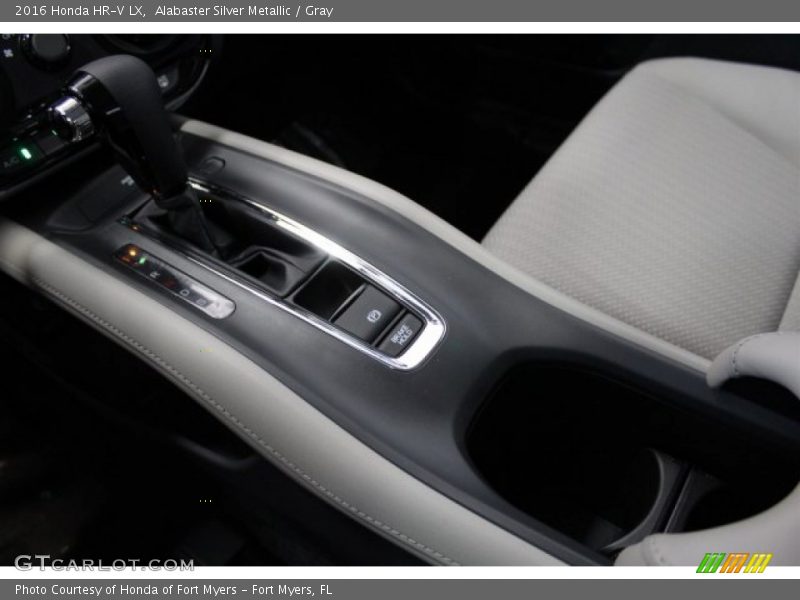 Alabaster Silver Metallic / Gray 2016 Honda HR-V LX