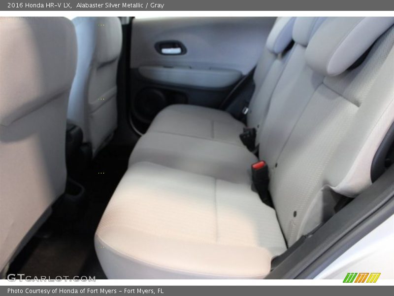 Alabaster Silver Metallic / Gray 2016 Honda HR-V LX