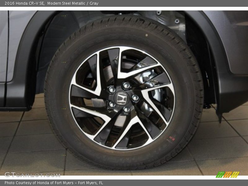 Modern Steel Metallic / Gray 2016 Honda CR-V SE