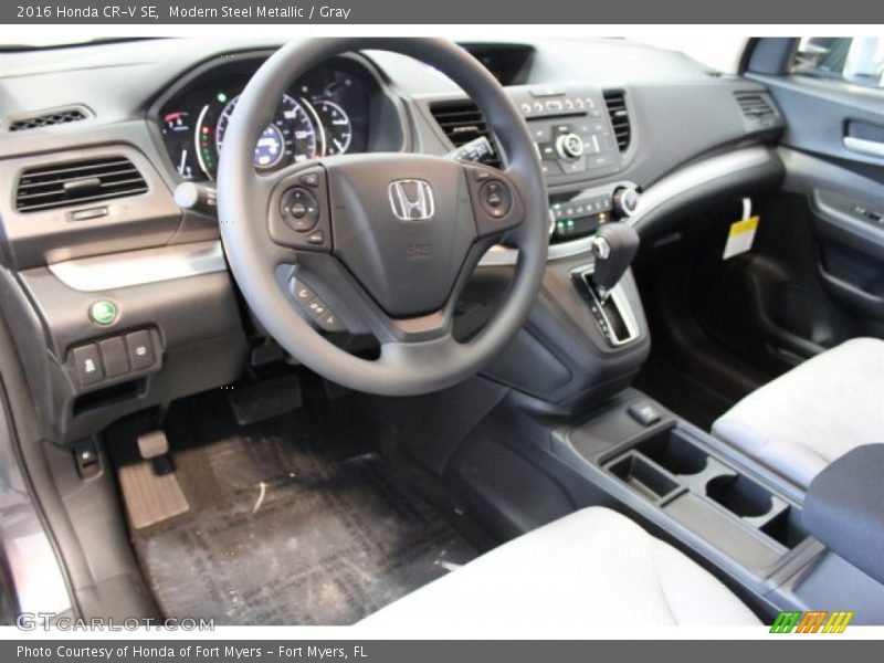 Modern Steel Metallic / Gray 2016 Honda CR-V SE