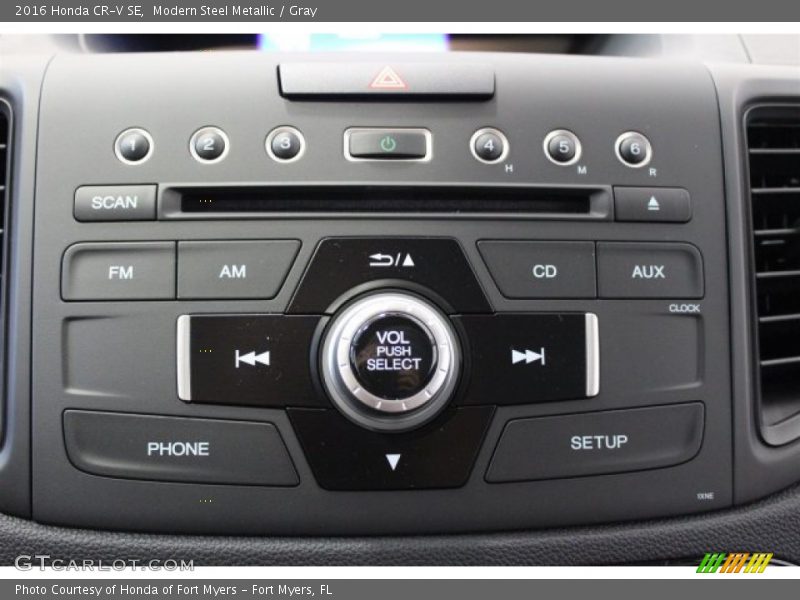Modern Steel Metallic / Gray 2016 Honda CR-V SE
