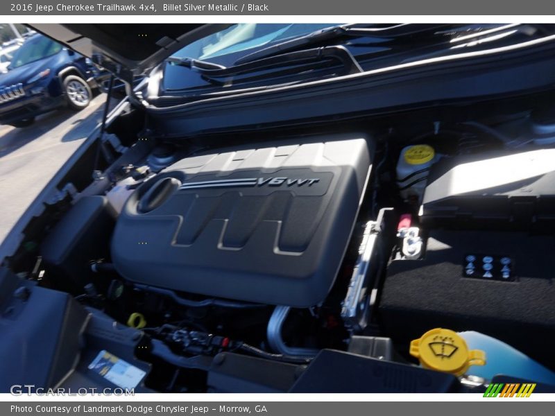 Billet Silver Metallic / Black 2016 Jeep Cherokee Trailhawk 4x4