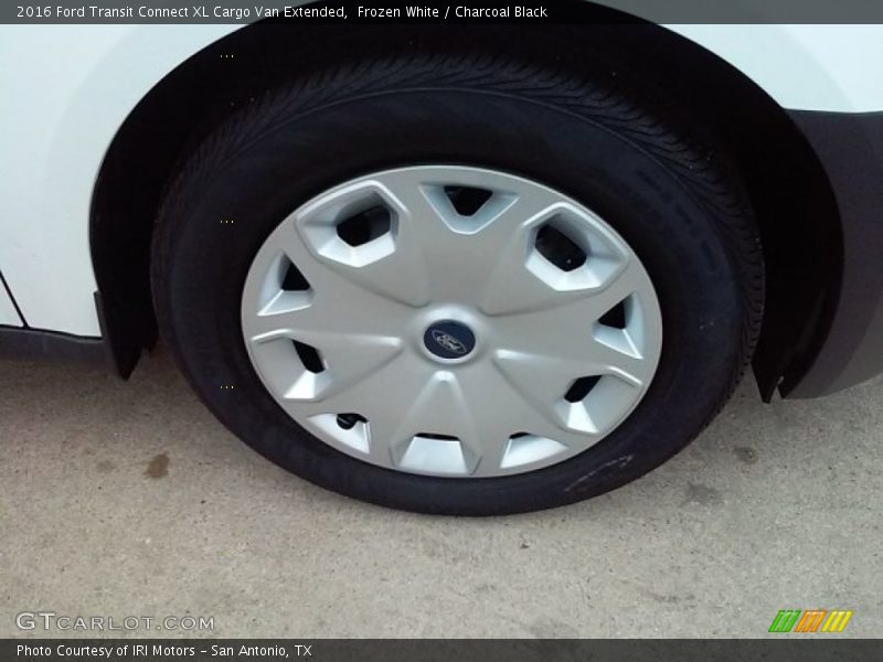 Frozen White / Charcoal Black 2016 Ford Transit Connect XL Cargo Van Extended