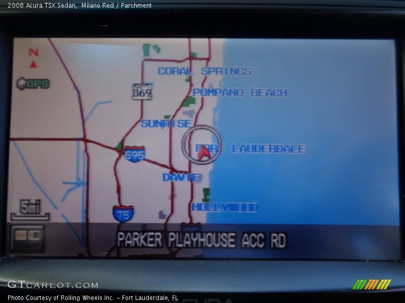 Milano Red / Parchment 2008 Acura TSX Sedan