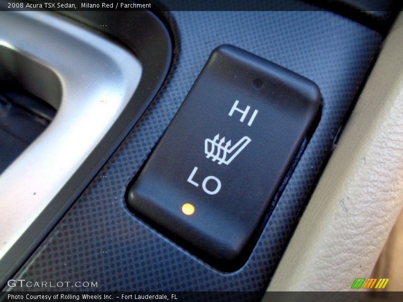 Milano Red / Parchment 2008 Acura TSX Sedan