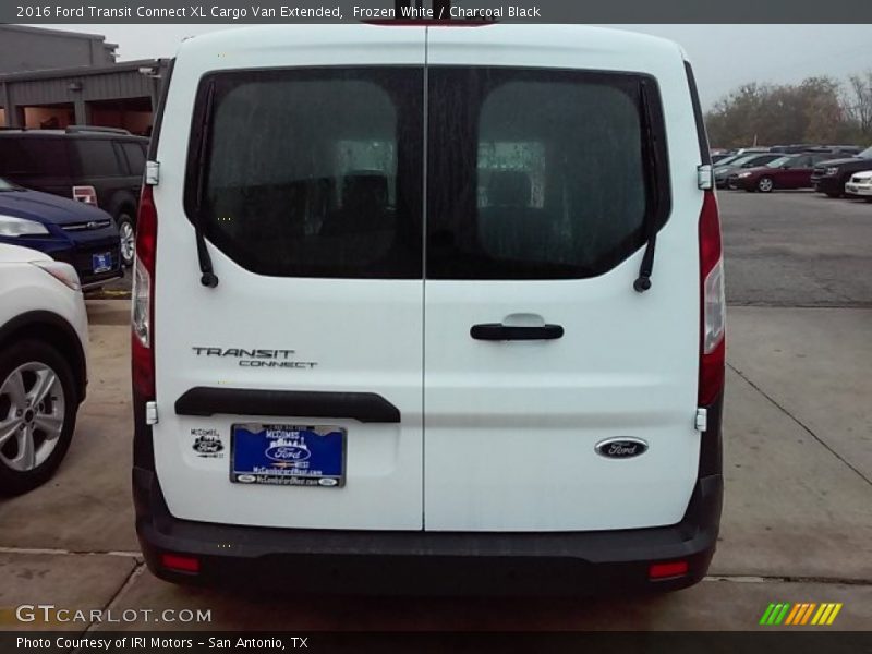 Frozen White / Charcoal Black 2016 Ford Transit Connect XL Cargo Van Extended
