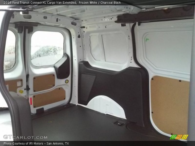 Frozen White / Charcoal Black 2016 Ford Transit Connect XL Cargo Van Extended