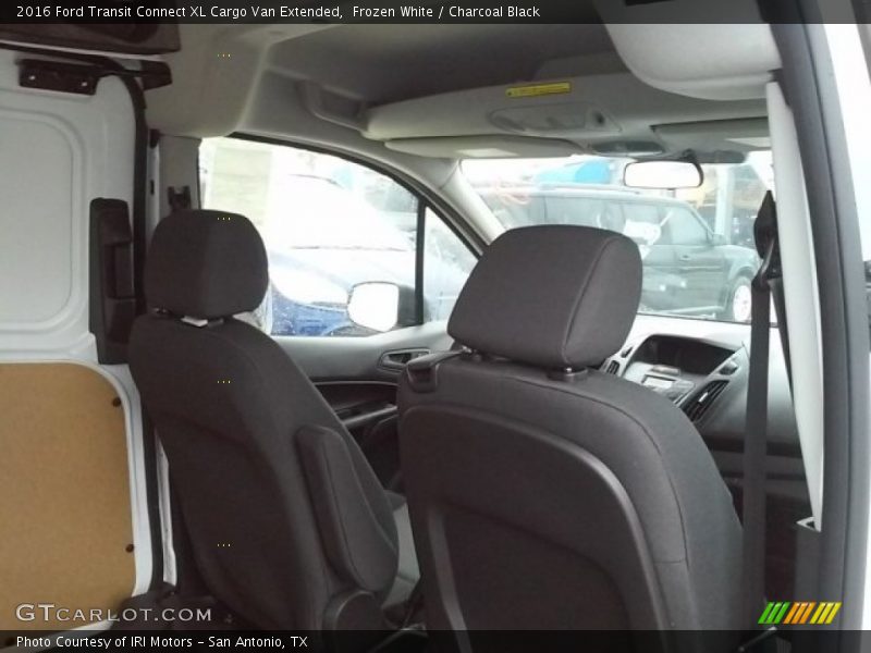 Frozen White / Charcoal Black 2016 Ford Transit Connect XL Cargo Van Extended