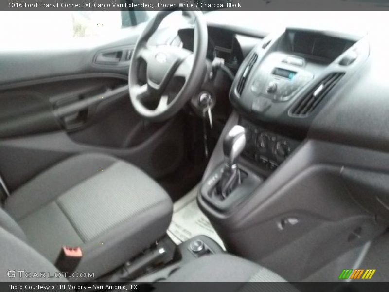 Frozen White / Charcoal Black 2016 Ford Transit Connect XL Cargo Van Extended