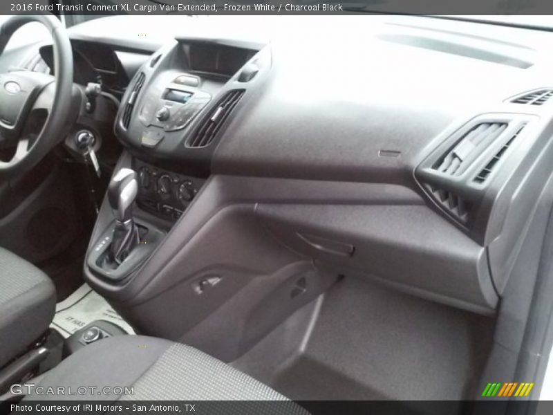 Frozen White / Charcoal Black 2016 Ford Transit Connect XL Cargo Van Extended