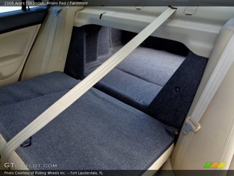 Milano Red / Parchment 2008 Acura TSX Sedan