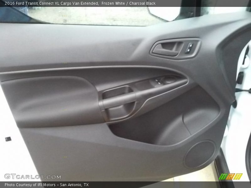 Frozen White / Charcoal Black 2016 Ford Transit Connect XL Cargo Van Extended