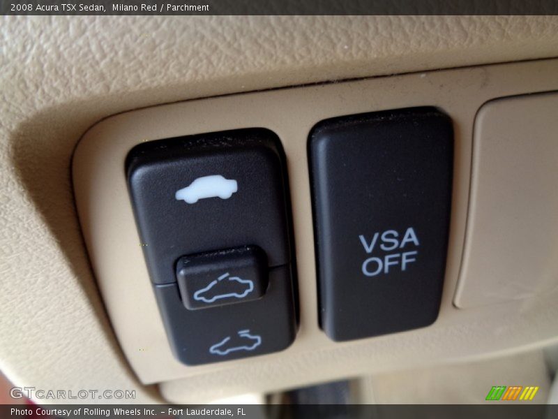 Milano Red / Parchment 2008 Acura TSX Sedan