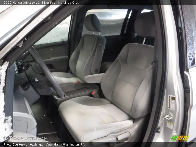 Silver Pearl Metallic / Gray 2009 Honda Odyssey LX