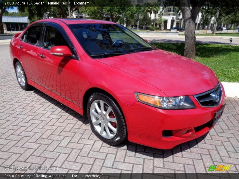 Front 3/4 View of 2008 TSX Sedan