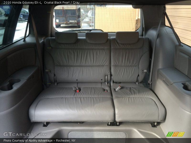 Crystal Black Pearl / Gray 2010 Honda Odyssey EX-L
