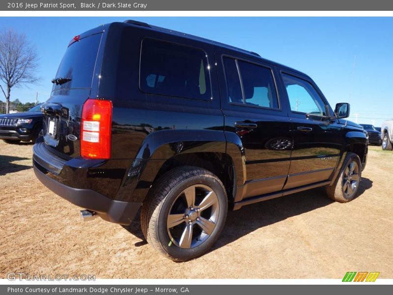 Black / Dark Slate Gray 2016 Jeep Patriot Sport