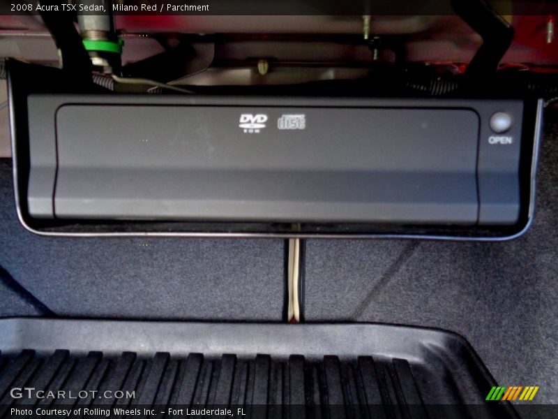Milano Red / Parchment 2008 Acura TSX Sedan