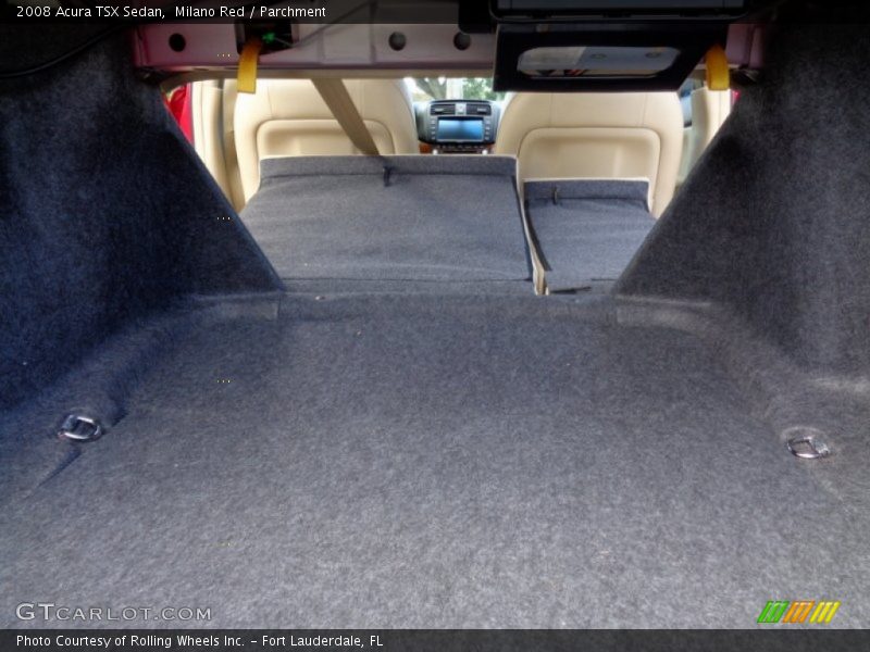 Milano Red / Parchment 2008 Acura TSX Sedan