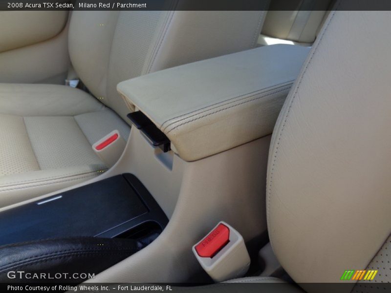 Milano Red / Parchment 2008 Acura TSX Sedan
