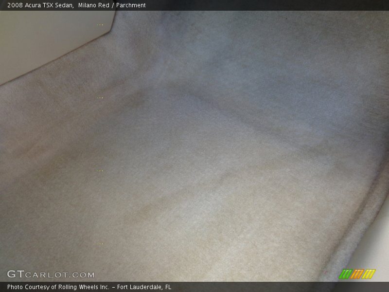 Milano Red / Parchment 2008 Acura TSX Sedan