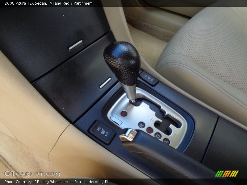  2008 TSX Sedan 5 Speed Automatic Shifter