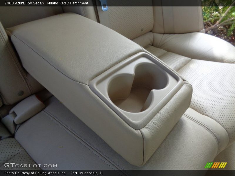 Milano Red / Parchment 2008 Acura TSX Sedan