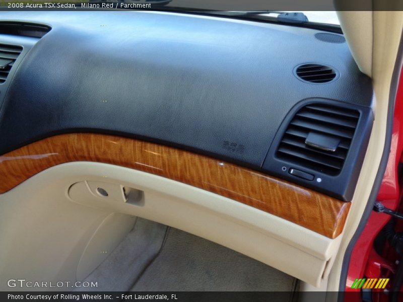 Milano Red / Parchment 2008 Acura TSX Sedan