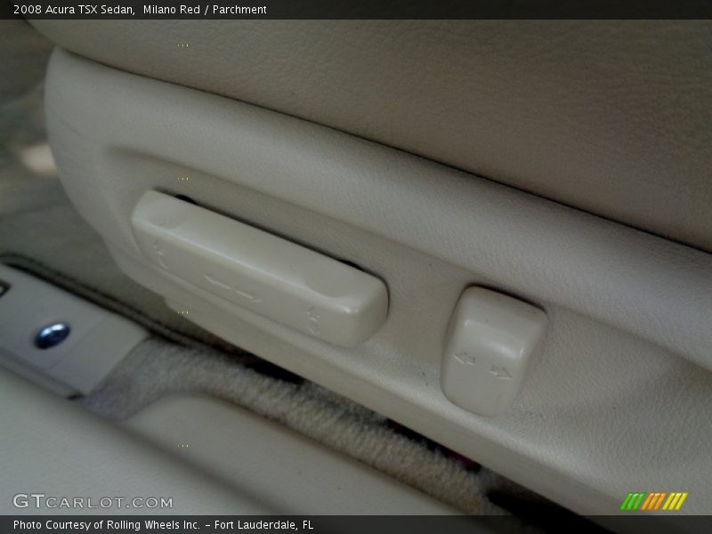 Milano Red / Parchment 2008 Acura TSX Sedan