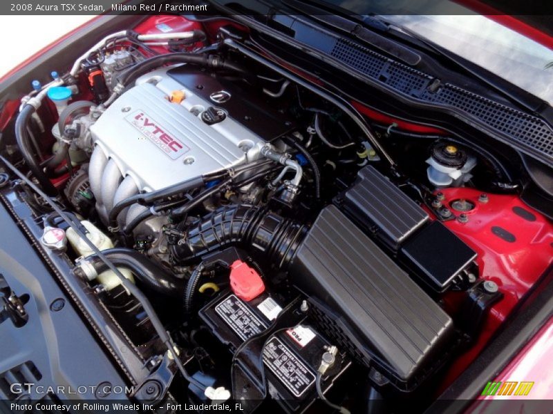  2008 TSX Sedan Engine - 2.4 Liter DOHC 16V i-VTEC 4 Cylinder